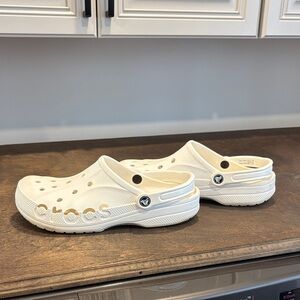 Men’s White Crocs